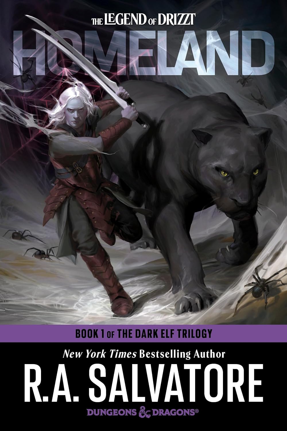 Homeland: Dungeons & Dragons: Book 1 of the Dark Elf Trilogy (Legend of Drizzt) - NJ Corrections Bookstore