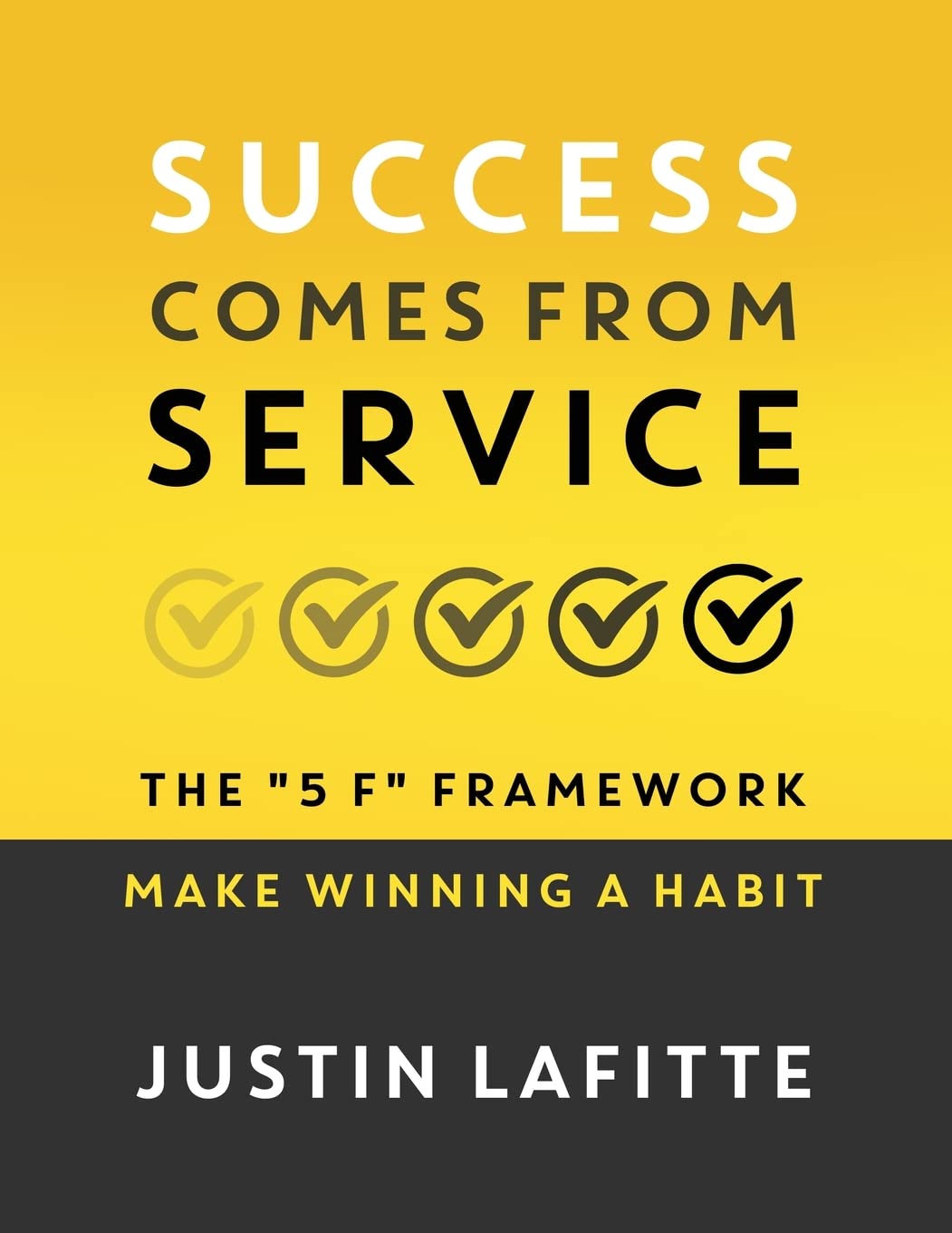 Success Comes From Service: The "5 F" Framework - Make Winning A Habit