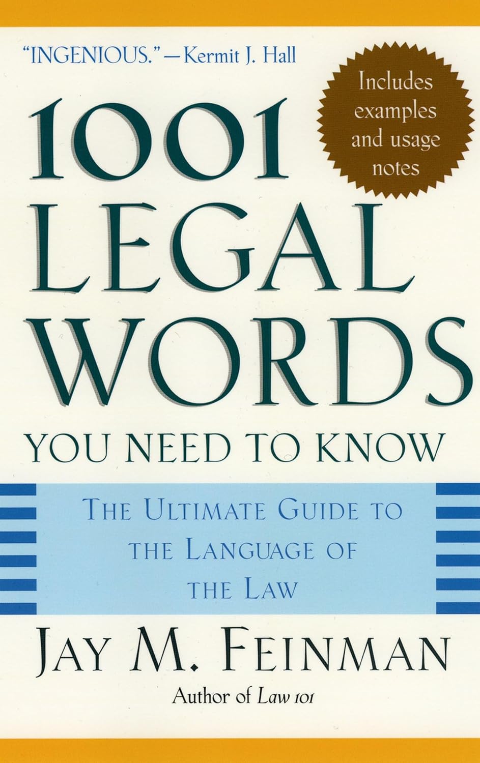 1001 Legal Words You Need to Know: The Ultimate Guide to the Language of the Law