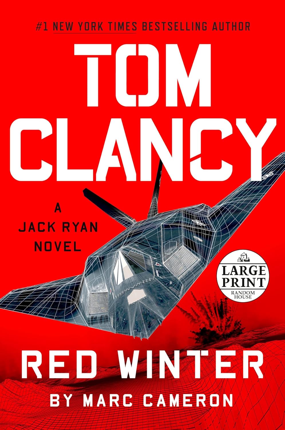 Tom Clancy Red Winter (Random House Large Print)