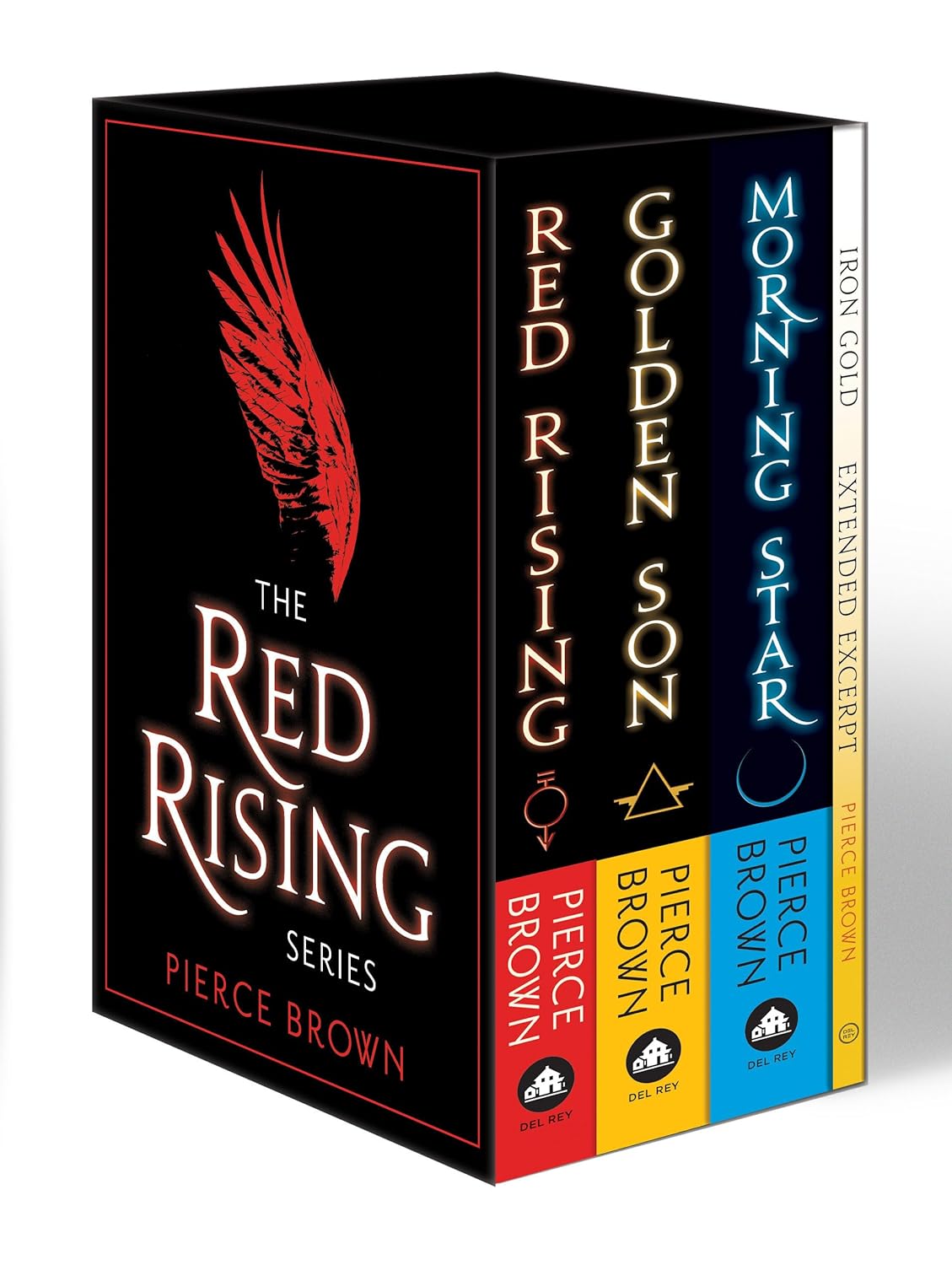 Red Rising 3-Book Box Set: Red Rising, Golden Son, Morning Star, and an Exclusive Extended Excerpt of Iron Gold - NJ Corrections Bookstore