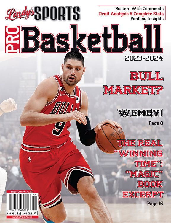 Lindy's Sports 2023-24 Pro Basketball Magazine - PRE ORDER - NJ Corrections Bookstore