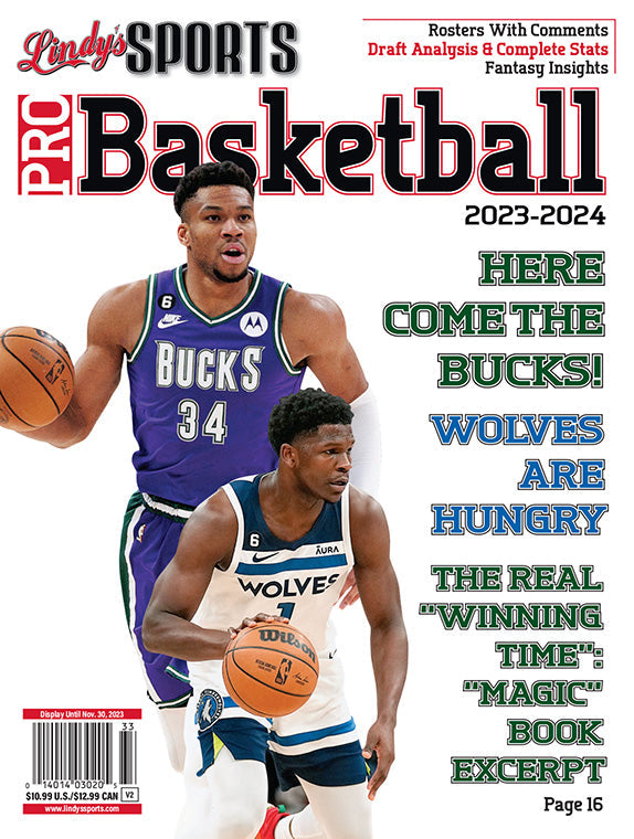 Lindy's Sports 2023-24 Pro Basketball Magazine - PRE ORDER - NJ Corrections Bookstore