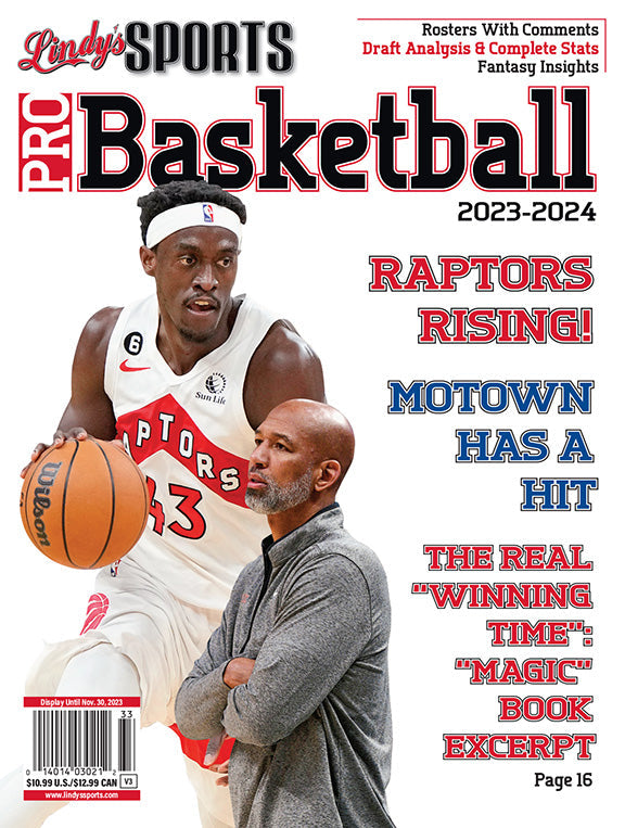 Lindy's Sports 2023-24 Pro Basketball Magazine - PRE ORDER - NJ Corrections Bookstore