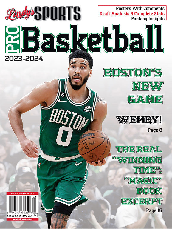 Lindy's Sports 2023-24 Pro Basketball Magazine - PRE ORDER - NJ Corrections Bookstore