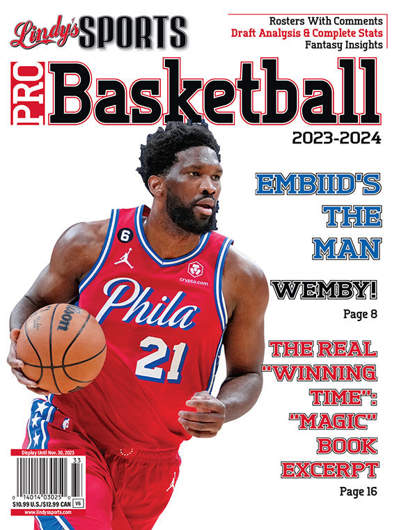 Lindy's Sports 2023-24 Pro Basketball Magazine - PRE ORDER - NJ Corrections Bookstore