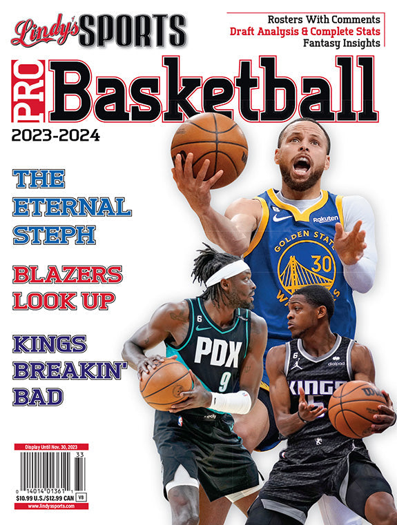 Lindy's Sports 2023-24 Pro Basketball Magazine - PRE ORDER - NJ Corrections Bookstore