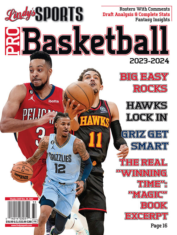 Lindy's Sports 2023-24 Pro Basketball Magazine - PRE ORDER - NJ Corrections Bookstore