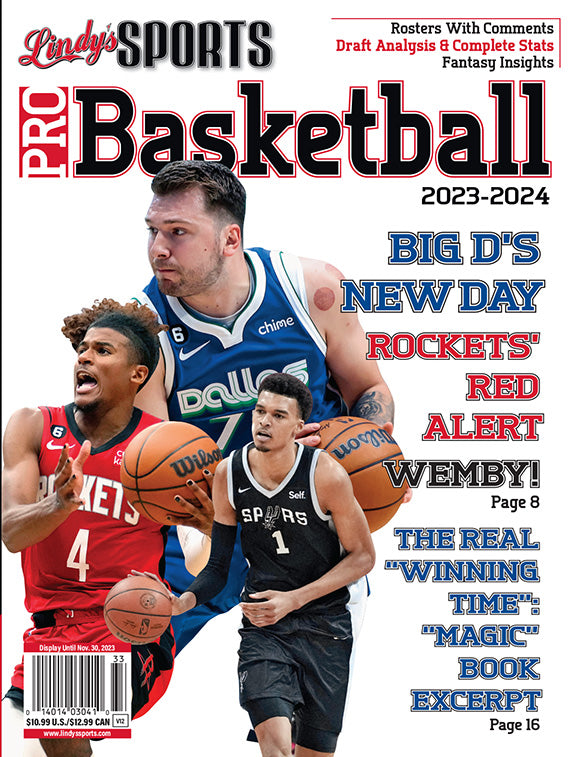 Lindy's Sports 2023-24 Pro Basketball Magazine - PRE ORDER - NJ Corrections Bookstore