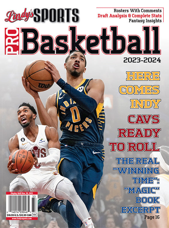 Lindy's Sports 2023-24 Pro Basketball Magazine - PRE ORDER - NJ Corrections Bookstore