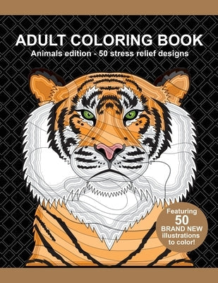 Adult Coloring Book: Animals Edition by Rushton, Adam