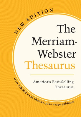 The Merriam-Webster Thesaurus by Merriam-Webster - NJ Corrections Bookstore