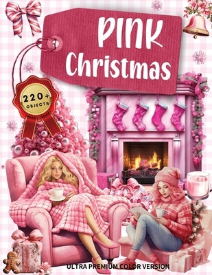 Pink Christmas Ephemera Book by Curry, Kate