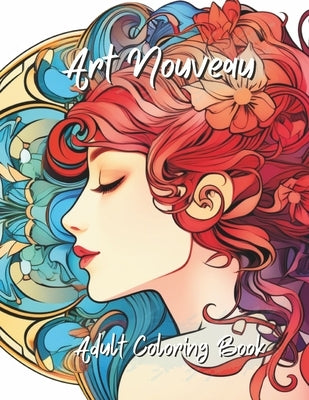 Art Nouveau: Adult Coloring Book by Soul, Stars And