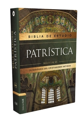 Reina Valera Revisada, Biblia de Estudio Patrística, Tapa Dura, Interior a DOS Colores, Con Índice, Palabras de Jesús En Rojo: La Sabiduría del Cristi by Revisada, Reina Valera