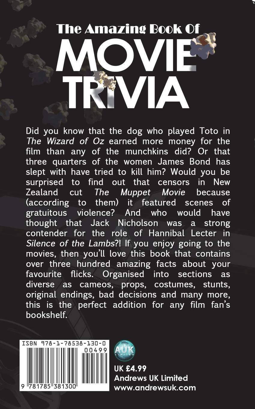 Amazing Book of Movie Trivia (Standard) - SureShot Books Publishing LLC